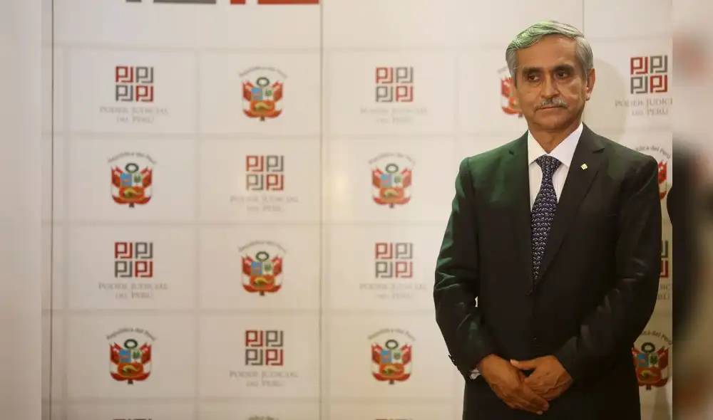 Presidente del PJ afirma que no se ha quitado casos de Lava Jato a jueces