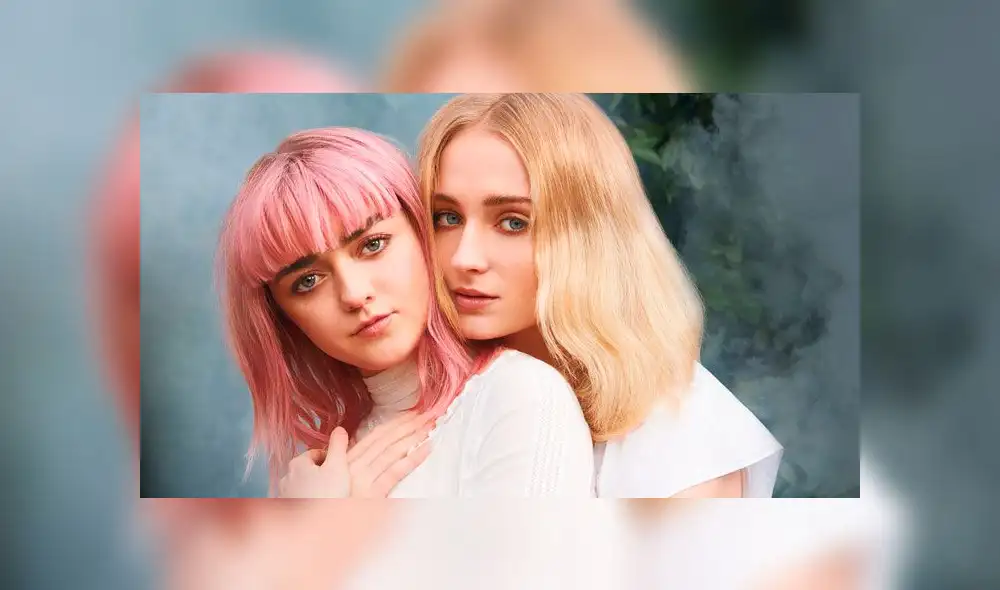 Sophie Turner revela que se besaba con Maisie William en set de Game Of Thrones [VIDEO]