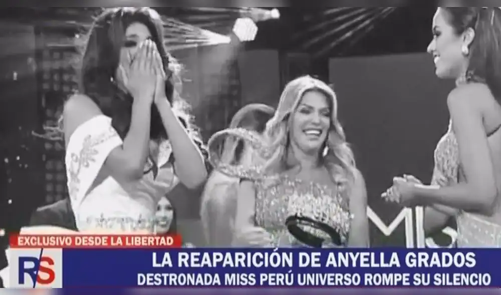 Anyella Grados tras quedarse sin corona: "cometí un error y lo lamento"
