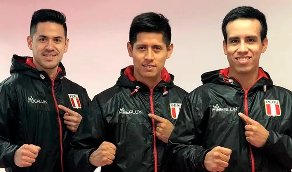 Los karatecas peruanos que obtuvieron la presea de oro en la modalidad kata de equipo masculino protagonizaron uno de los momentos más emotivos de los Juegos Panamericanos 2019. Los karatecas peruanos que obtuvieron la presea de oro en la modalidad kata de equipo masculino protagonizaron uno de los momentos más emotivos de los Juegos Panamericanos 2019.