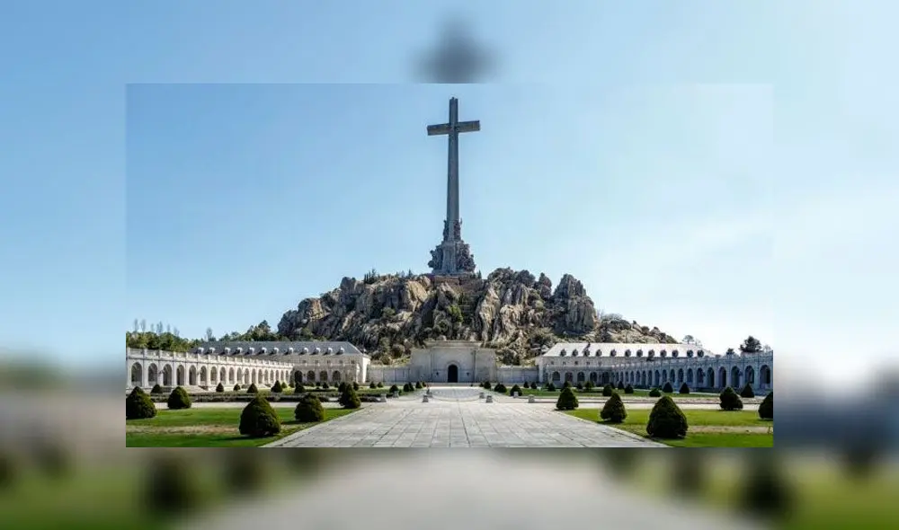 Restos de dictador Franco serán exhumados del Valle de los Caídos e irán a cementerio común. Foto: difusión Restos de dictador Franco serán exhumados del Valle de los Caídos e irán a cementerio común. Foto: difusión