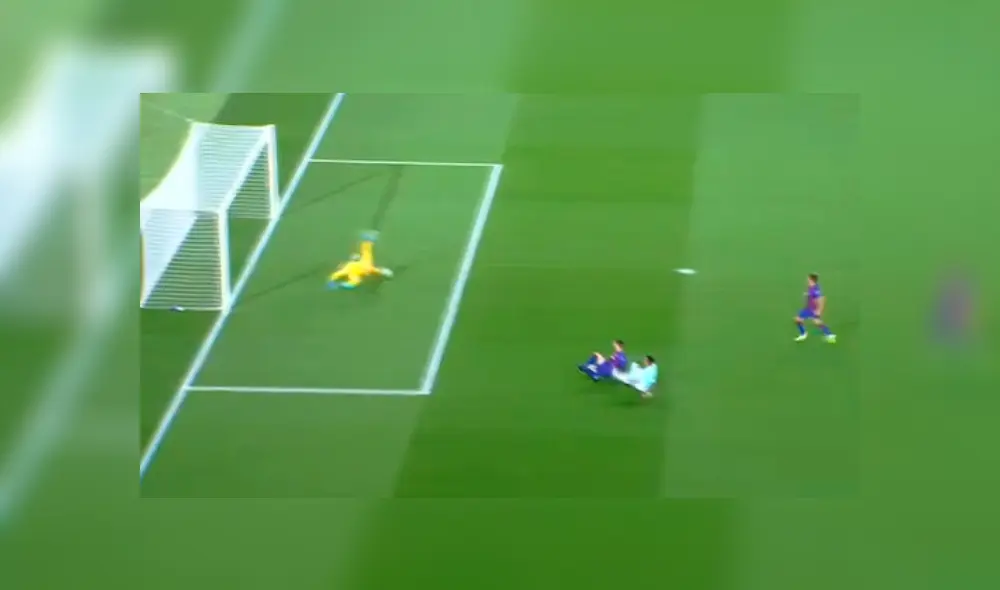 Inter consiguió el primer tanto del encuentro. Créditos: Captura de video Inter consiguió el primer tanto del encuentro. Créditos: Captura de video