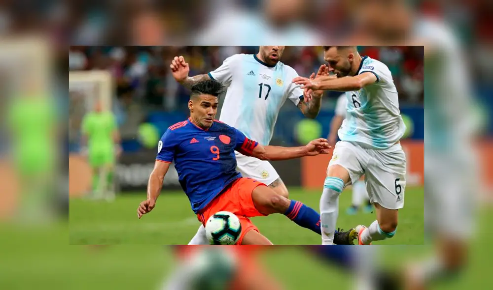 Periodista argentino tildó de 'mala leche' a Radamel Falcao tras derrota por Copa América