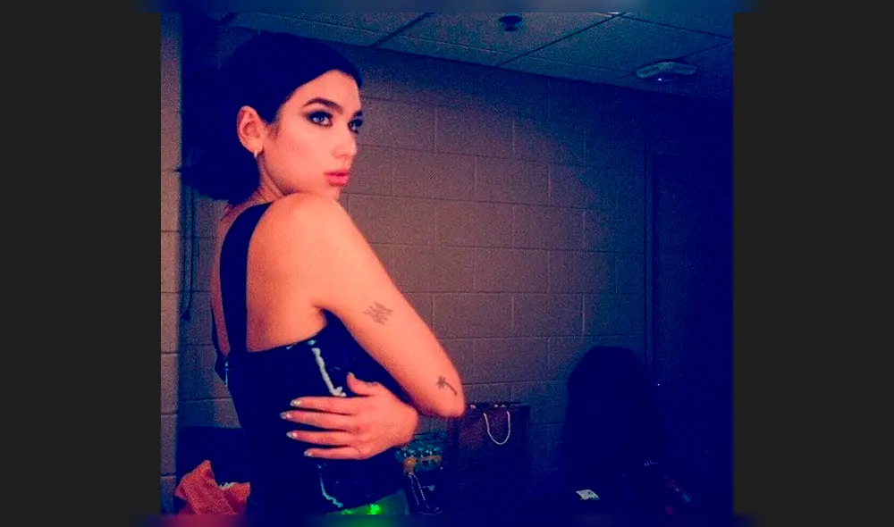 Dua Lipa muestra parte íntima en Instagram