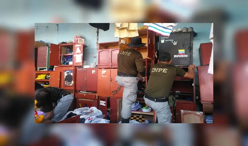 Operativo se realizó el último jueves en el penal de Tacna