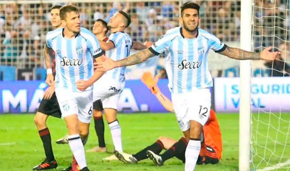 Atlético Tucumán vs Independiente de Medellín por la Copa Libertadores 2020. Foto: Twitter