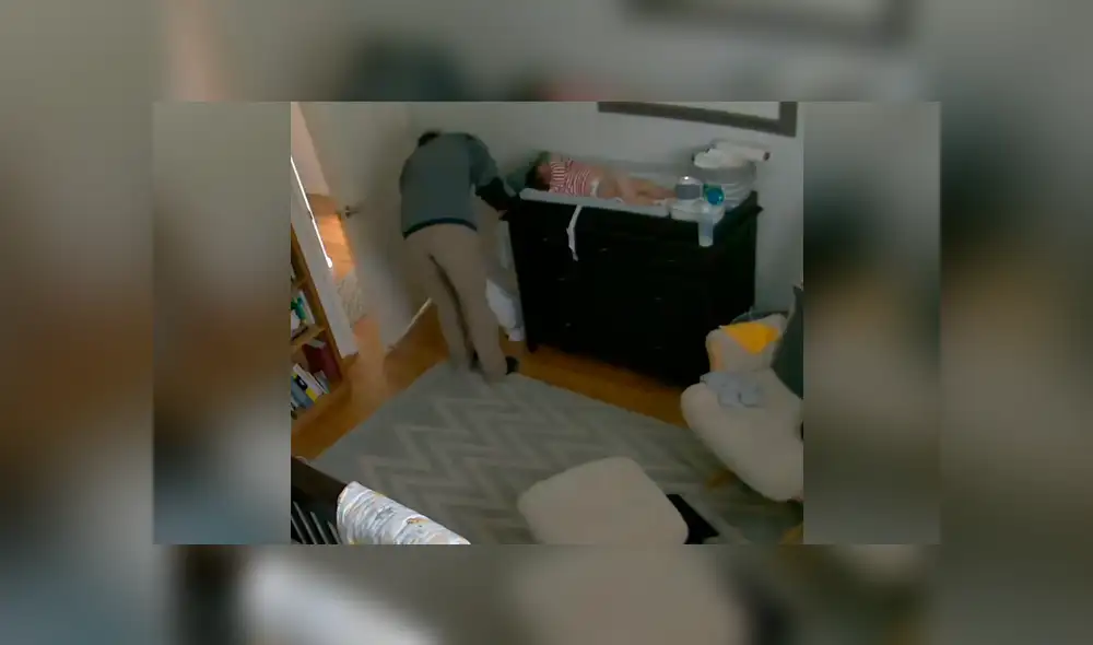 Facebook viral: Cámaras ocultas en cuarto de bebé revelaron el imprudente acto de joven padre [VIDEO]