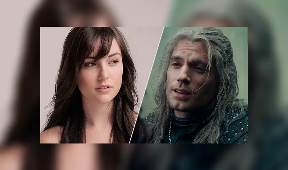 Sasha Grey recibe regalos del videojuego The Witcher Wild Hunt por parte de sus creadores.