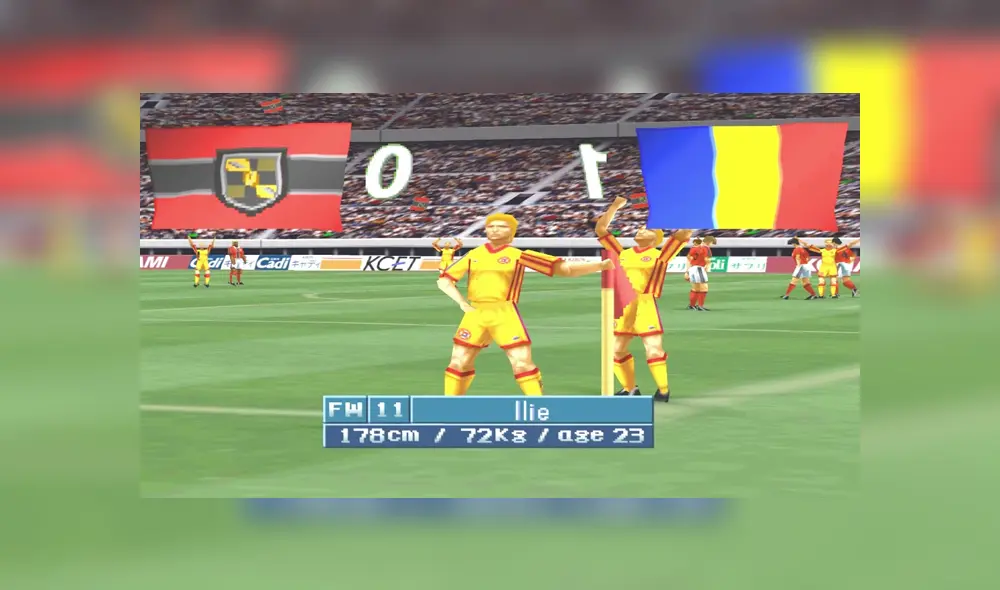 Todos los jugadores de Rumania Gold eran rubios. Foto: Captura. Todos los jugadores de Rumania Gold eran rubios. Foto: Captura.