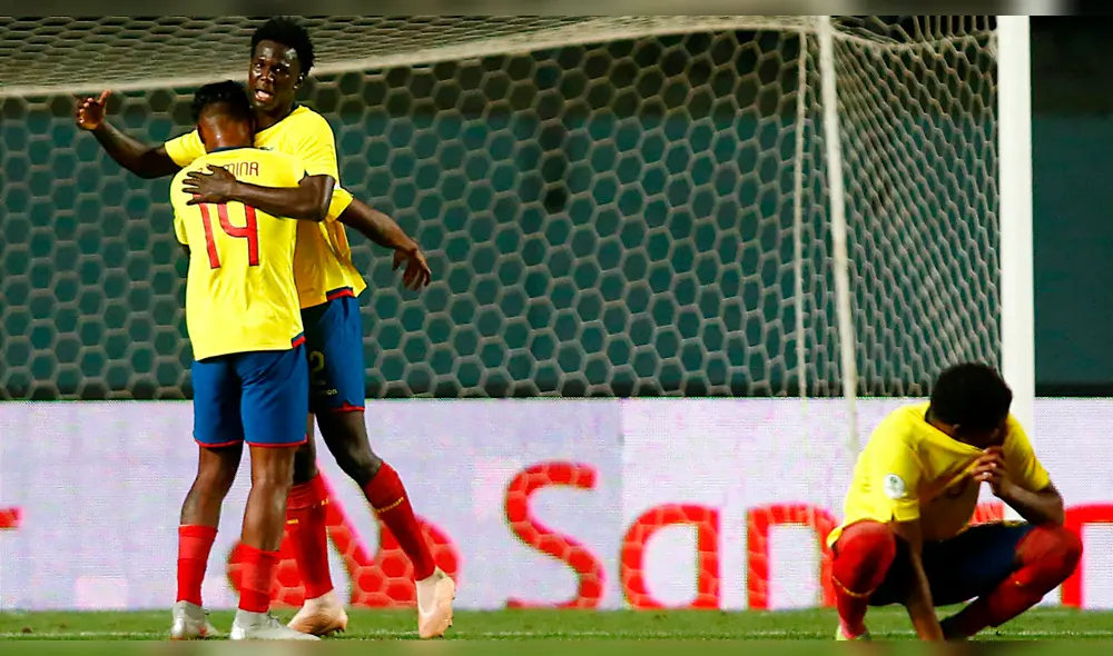 Ecuador vs Colombia Sub 20: Leonardo Campana se convirtió en héroe con un gol agónico