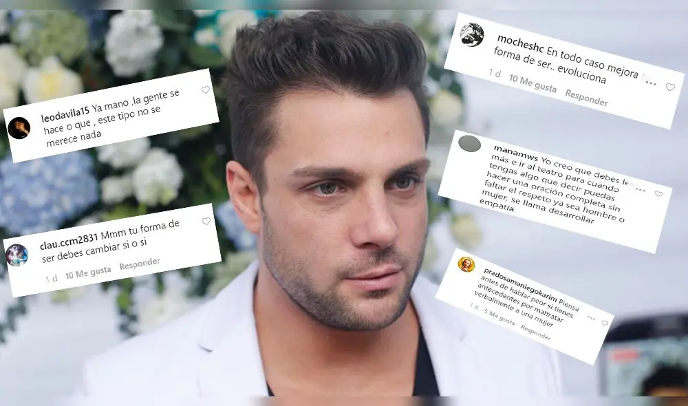 Nicola Porcella recibe duras críticas por negarse a cambiar. Foto: Composición