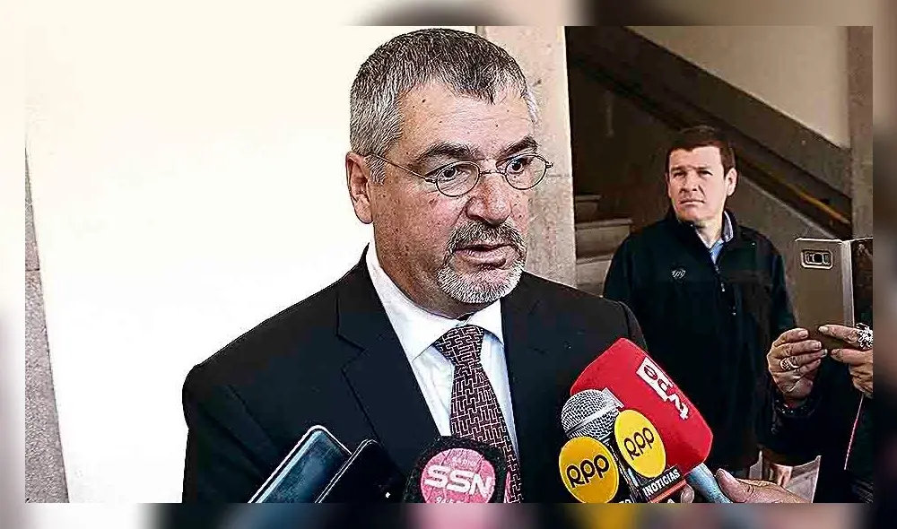 Ministro Luis Jaime Castillo.