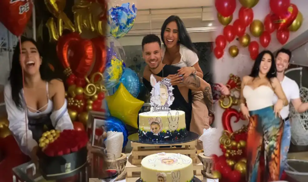 Melissa Paredes y Anthony Aranda se concieron en el programa "Reinas del show". Foto: composición LR/ Instagram