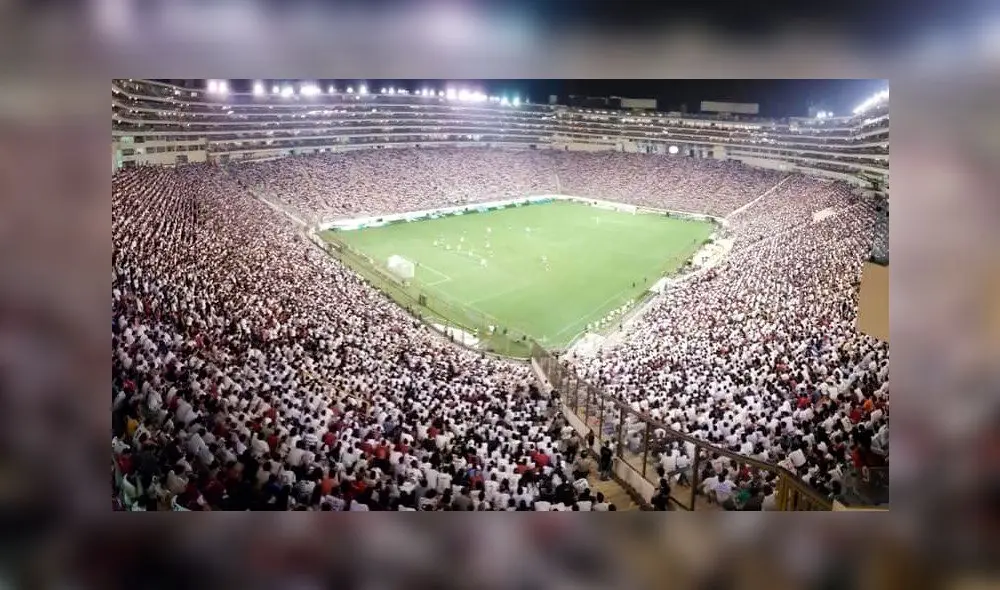 El recinto de Ate tiene capacidad para más de 80 mil espectadores. Foto: Difusión. El recinto de Ate tiene capacidad para más de 80 mil espectadores. Foto: Difusión.