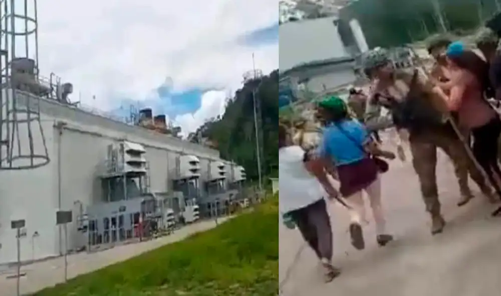 Fue una jornada violenta en Ciudad Imperial con ataque a la propiedad privada. Foto: La República Fue una jornada violenta en Ciudad Imperial con ataque a la propiedad privada. Foto: La República