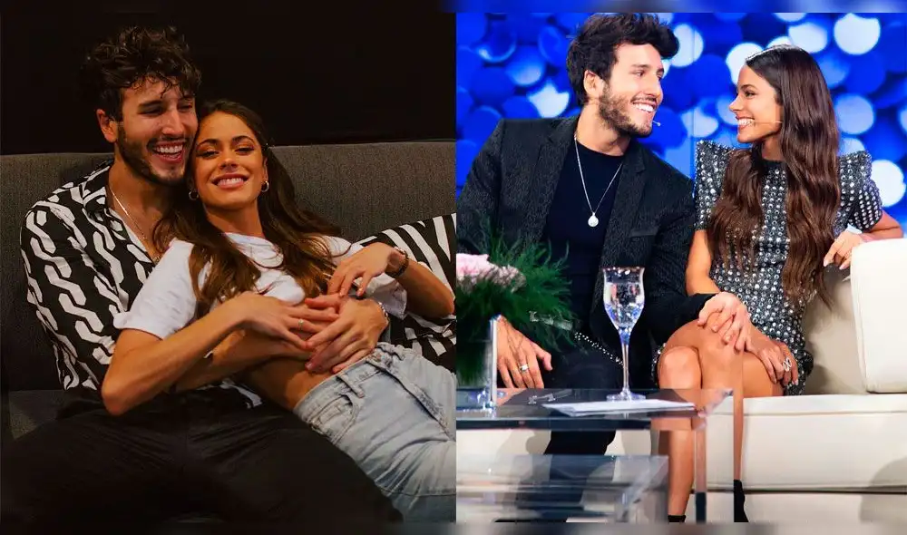 Tini Stoessel graba a Sebastián Yatra en momento íntimo. Foto: Instagram