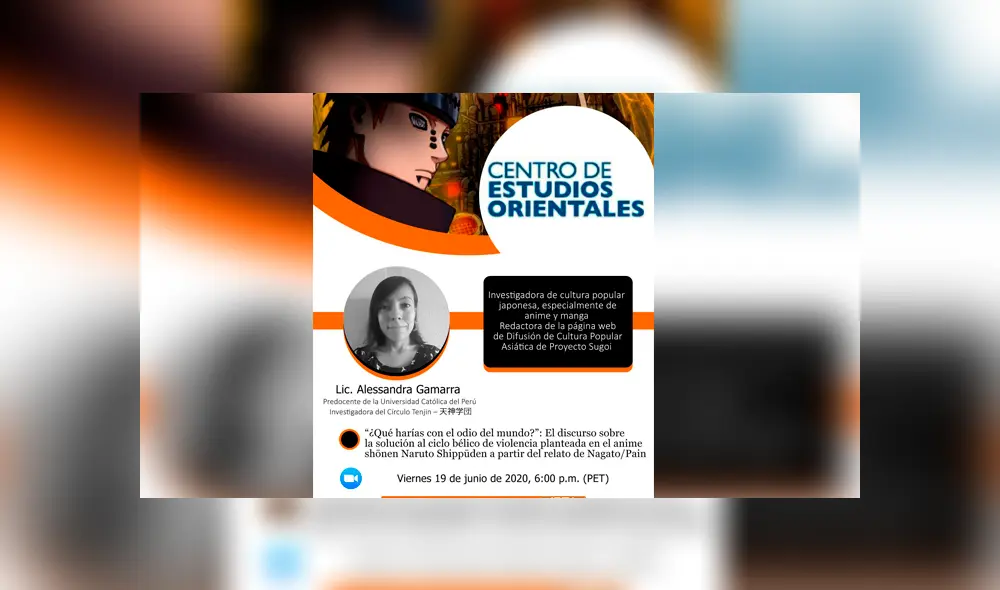 Gracias a su tesis la joven Alessandra Gamarra obtuvo su título de Licenciada. Foto: Centro de Estudios Orientales PUCP Gracias a su tesis la joven Alessandra Gamarra obtuvo su título de Licenciada. Foto: Centro de Estudios Orientales PUCP