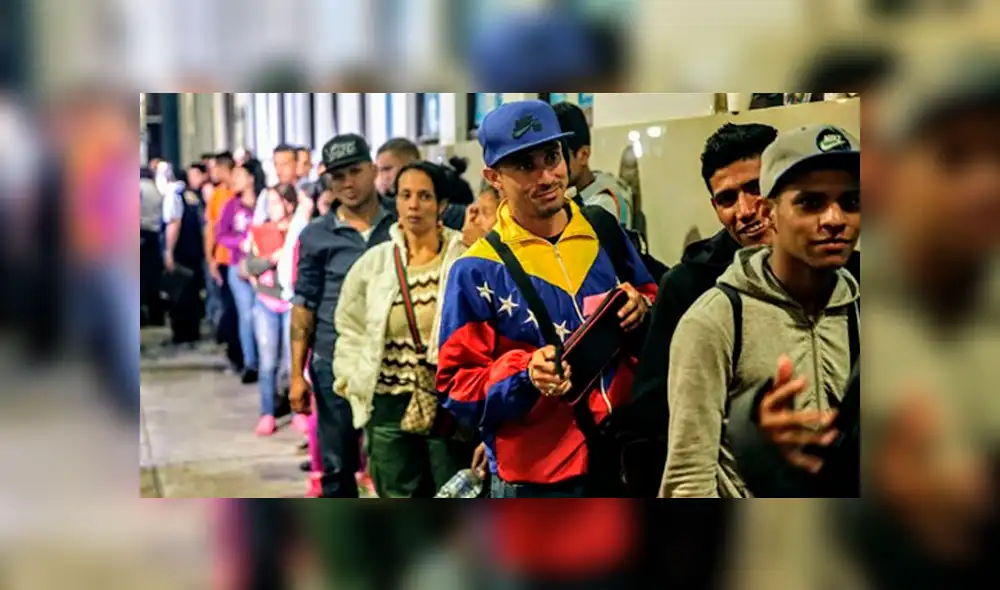 INEI: 8 de cada 10 extranjeros en el Perú son venezolanos INEI: 8 de cada 10 extranjeros en el Perú son venezolanos