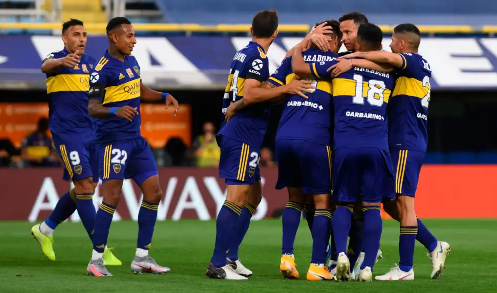 Boca Juniors y Newell's, dos equipos por los cuales pasó Maradona, se enfrentaron en La Bombonera. Foto: Liga Profesional de Fútbol de Argentina