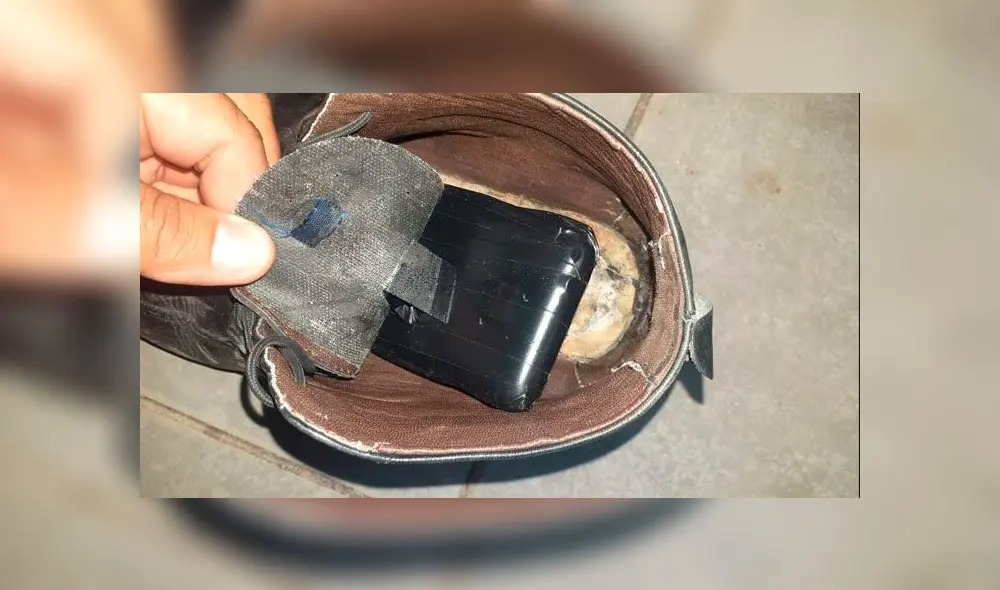 Personal de seguridad penitenciaria se dio cuenta que docente tenía las plantillas adulteradas. (Foto: INPE) Personal de seguridad penitenciaria se dio cuenta que docente tenía las plantillas adulteradas. (Foto: INPE)