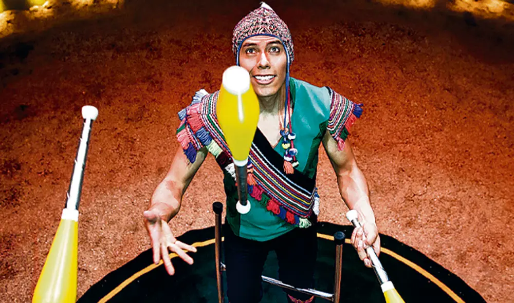 malabarista circo artistas