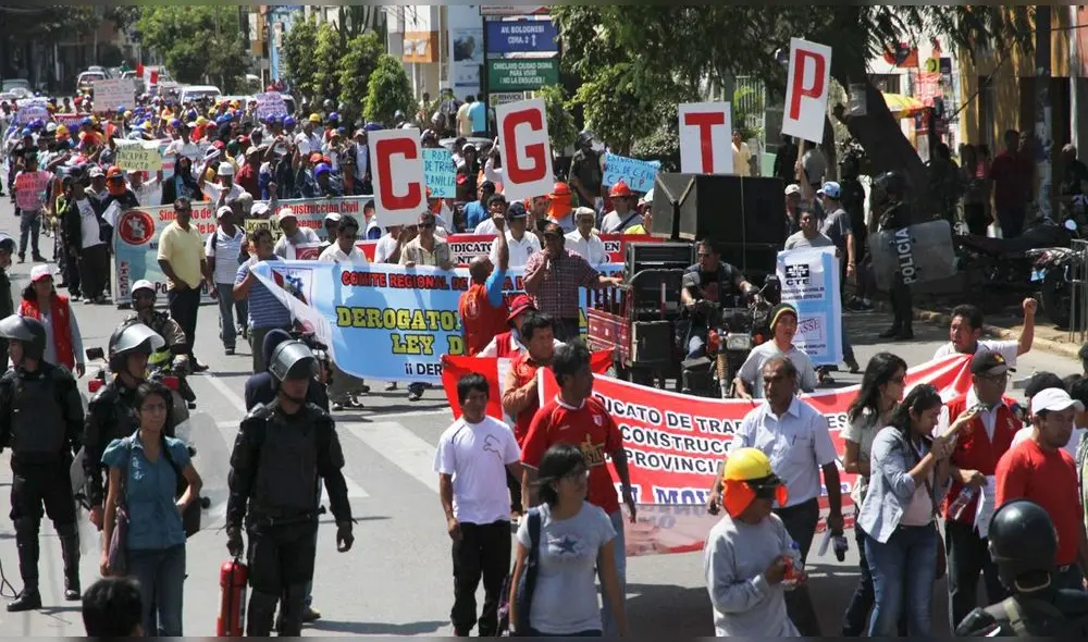 Sociedad civil hará sentir su reclamo por desatención a la región Lambayeque. Foto: Clinton Medina.
