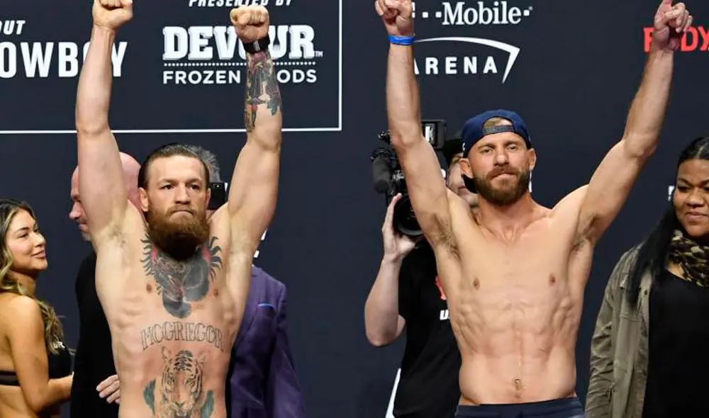 Sigue aquí EN VIVO la pelea estelar de Conor McGregor vs. Cowboy Cerrone. Foto: Difusión