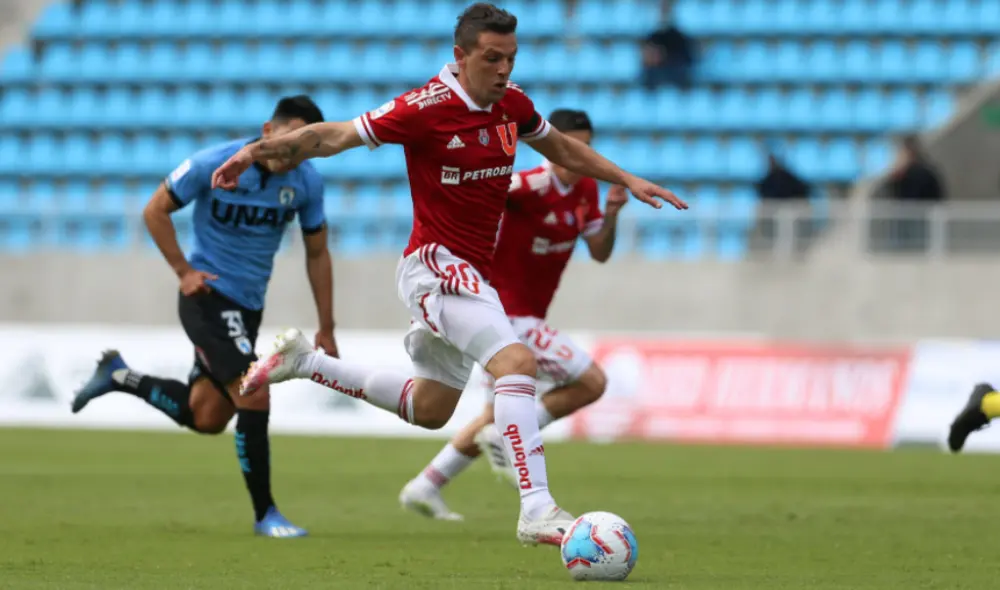 U. Chile vs. Deportes Iquique. (Créditos: Prensa U. de Chile) U. Chile vs. Deportes Iquique. (Créditos: Prensa U. de Chile)