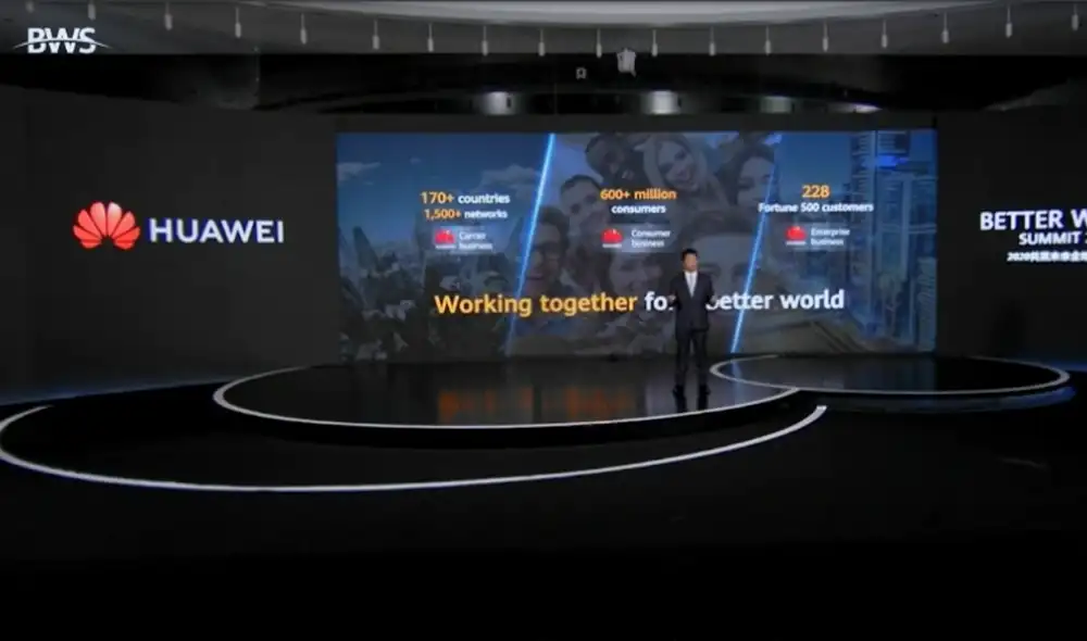 Durante el Huawei Better World Summit 2020 se resaltó cómo el potencial de la tecnología 5G impulsará el éxito comercial. | Foto: Captura LR