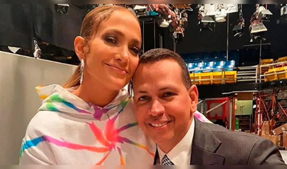 JLo y su prometido Alex Rodríguez JLo y su prometido Alex Rodríguez