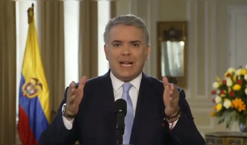 Iván Duque, presidente de Colombia. Foto: Twitter. Iván Duque, presidente de Colombia. Foto: Twitter.