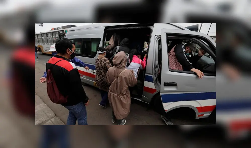 Aglomeraciones en los paraderos de Puente Nuevo. Foto: Jorge Cerdán/La República. Aglomeraciones en los paraderos de Puente Nuevo. Foto: Jorge Cerdán/La República.