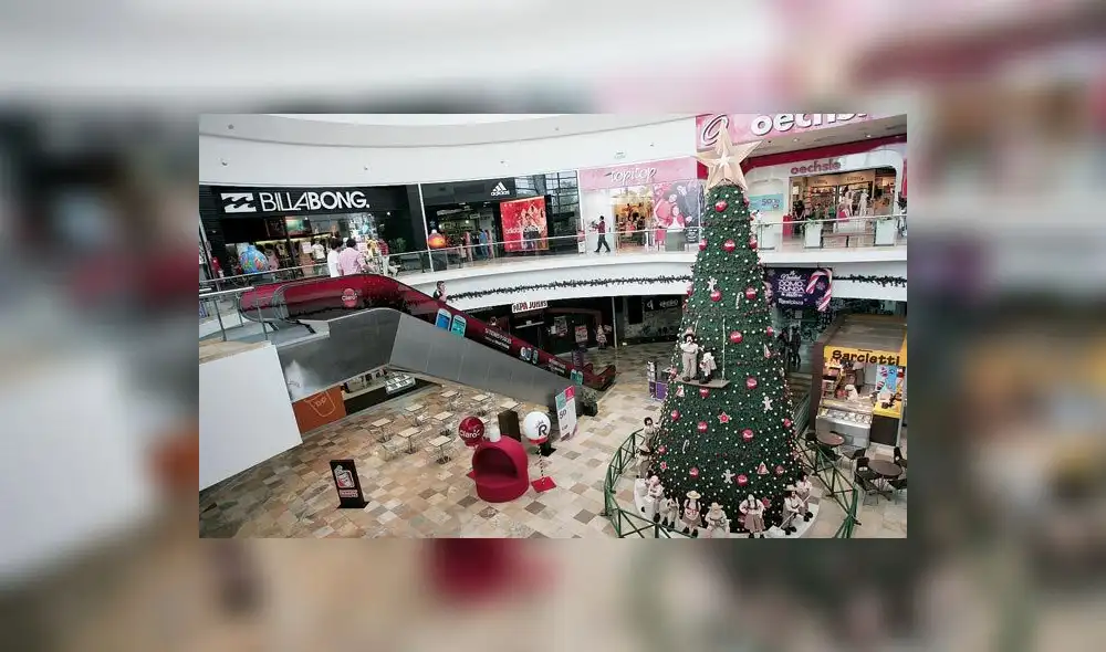 Navidad: Familias gastan más de 250 soles en promedio en centros comerciales Navidad: Familias gastan más de 250 soles en promedio en centros comerciales