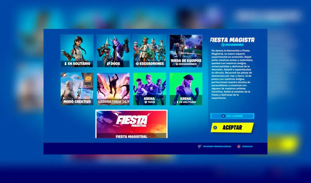 Para verlas tendrás que elegir el modo 'Fiesta Magistral'. Para verlas tendrás que elegir el modo 'Fiesta Magistral'.