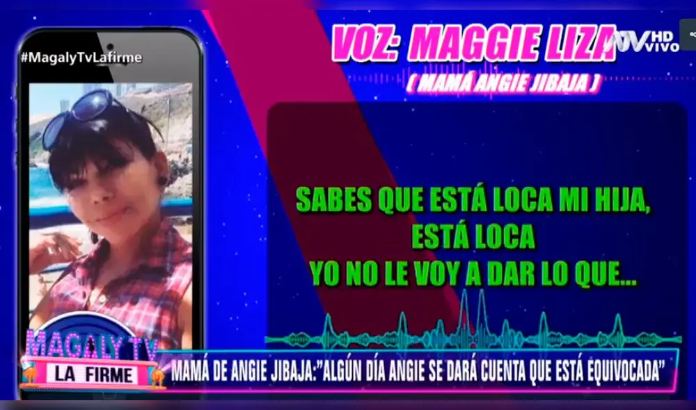 Maggie Liza tilda de "loca" a su hija Angie Jibaja tras ser acusada de robo [VIDEO]