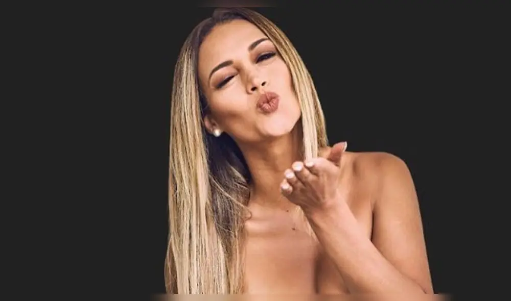 Angie Arizaga reacciona por declaración de amor de ‘La Chama’ a Nicola Porcella