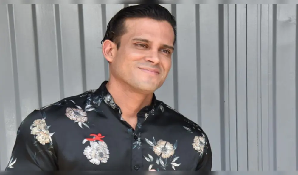 Christian Domínguez integrante del grupo Gran Orquesta