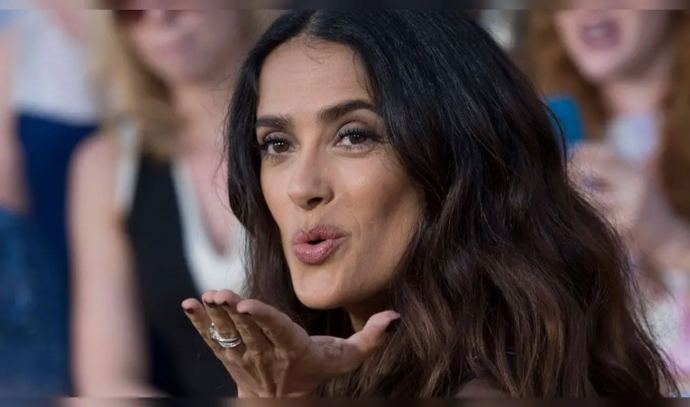 Salma Hayek lanzó peculiar broma que causó furor en los premios Oscar 