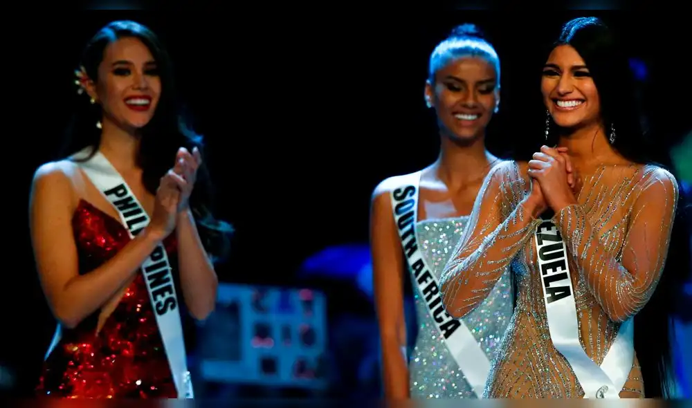 Miss Sudáfrica mirando mal a ganadora del Miss Universo se vuelve viral [FOTO]