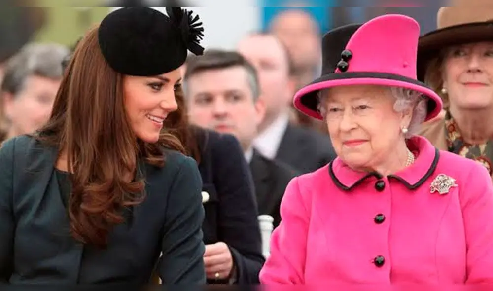 Duques de Sussex, Kate Middleton, Reina Isabel