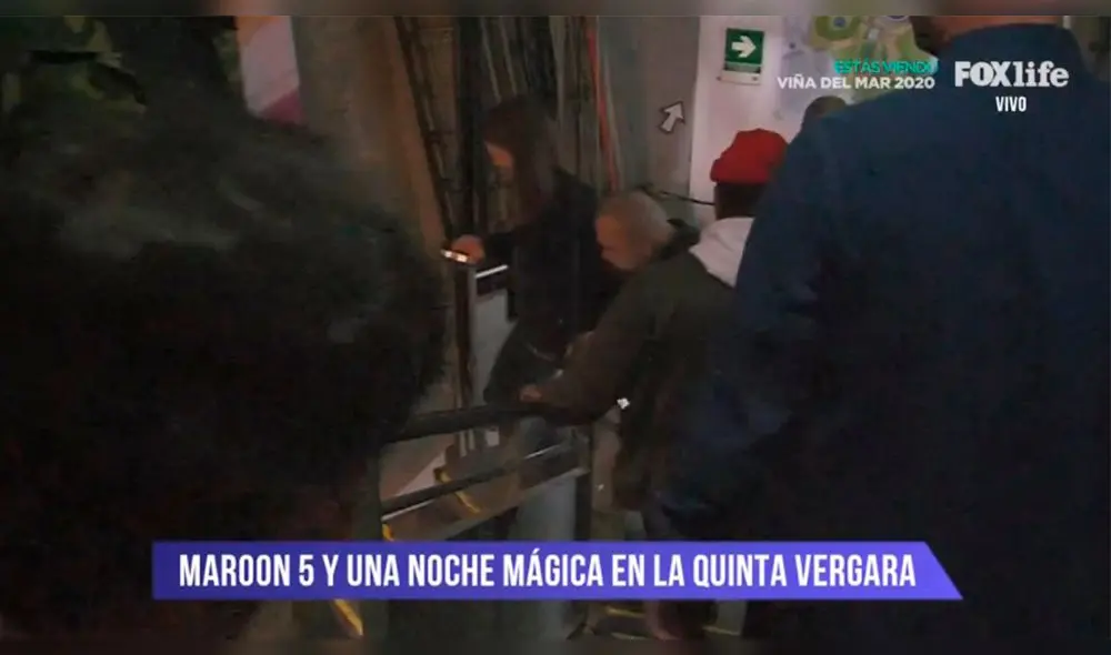 Los artistas americanos no brindaron declaraciones. (Foto: Captura) Los artistas americanos no brindaron declaraciones. (Foto: Captura)