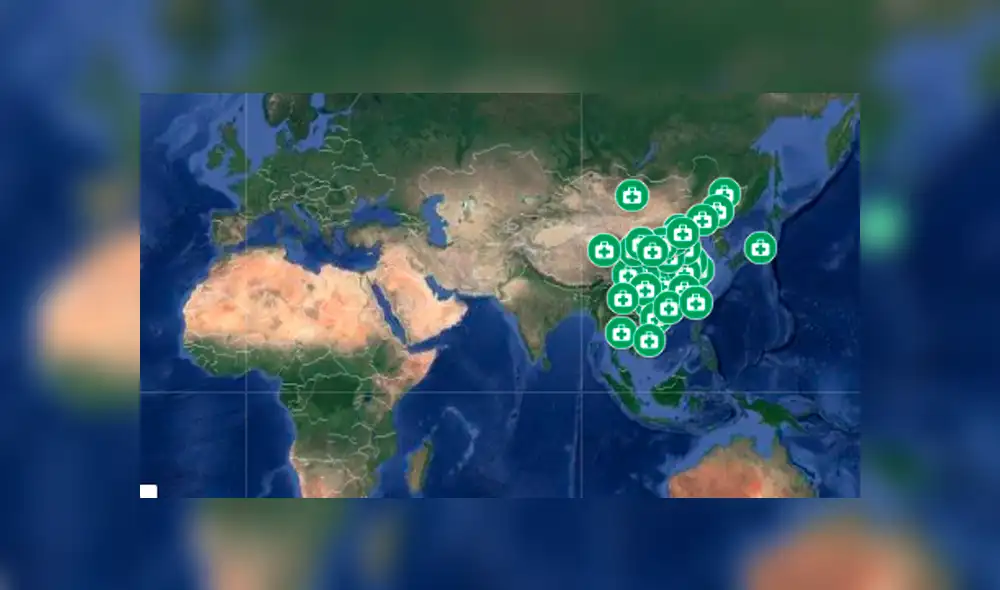 Google Maps tiene un mapa en ‘tiempo real’ con los casos de Coronavirus que han sido superados en el mundo