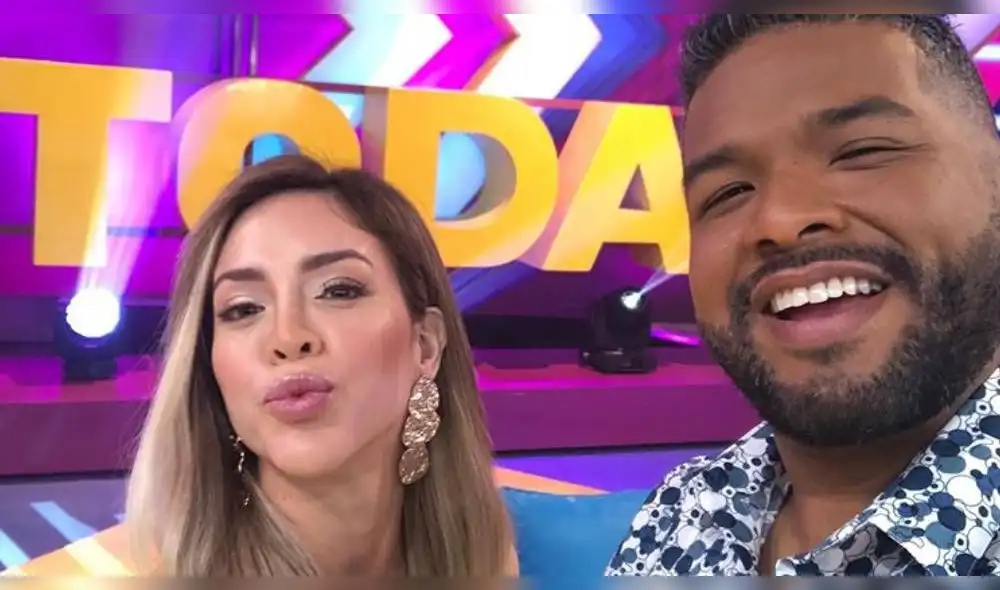 Sheyla Rojas y 'Choca' Mandros