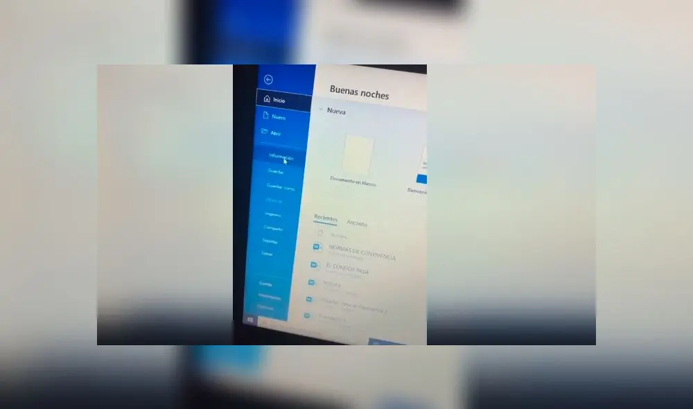 Desliza las imágenes para ver cómo funciona este truco que te servirá a recuperar un documento que no guardaste antes de cerrarlo. Foto: TikTok Desliza las imágenes para ver cómo funciona este truco que te servirá a recuperar un documento que no guardaste antes de cerrarlo. Foto: TikTok