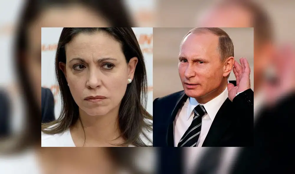 La lideresa de la agrupación Vente Venezuela fue muy contundente en su mensaje. Foto: difusión