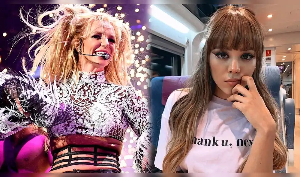 Danna Paola hace tributo a Britney Spears con tema "Oye, Pablo" Danna Paola hace tributo a Britney Spears con tema "Oye, Pablo"