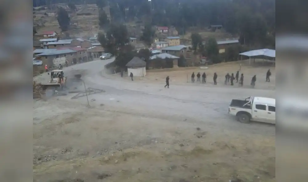 Con estado de emergencia en Mara, camiones de MMG vuelven a circular