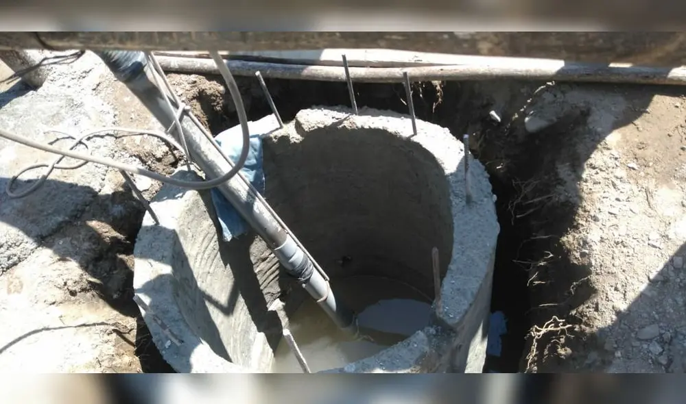 pozo en zona intangible chan chan