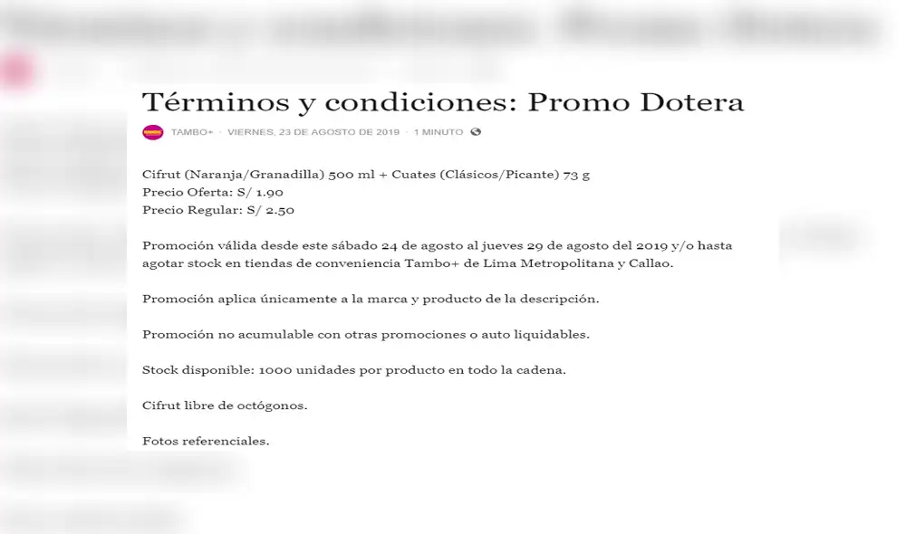 Tambo+ lanza promo dotera en homenaje a la participación de Infamous en The Internacional 2019 [FOTOS]