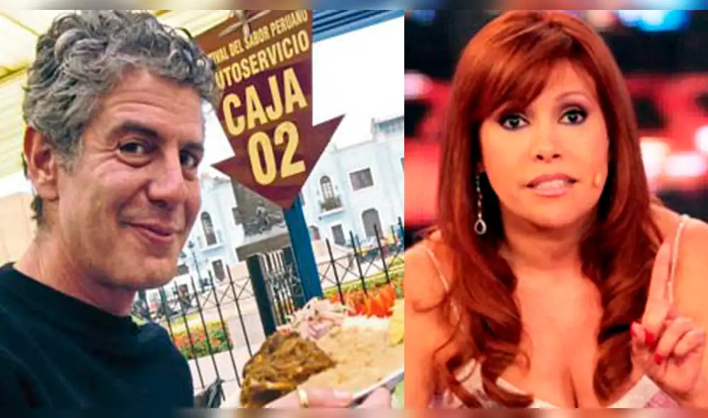 Magaly Medina envía reflexivo mensaje tras la muerte de Anthony Bourdain [FOTO]